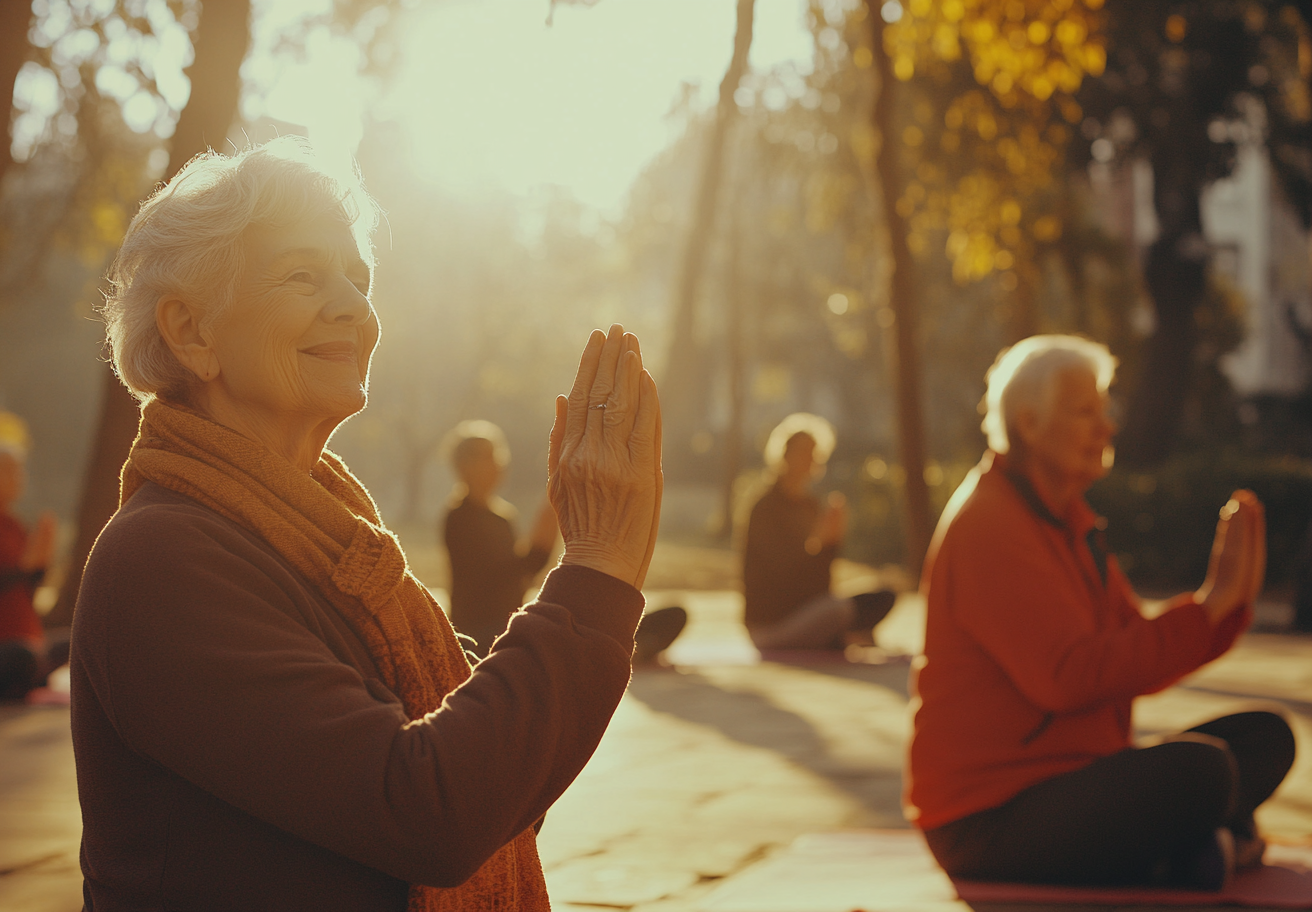 Адаптована йога для старшого віку